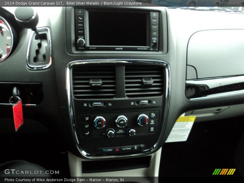 Billet Silver Metallic / Black/Light Graystone 2014 Dodge Grand Caravan SXT