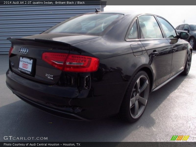 Brilliant Black / Black 2014 Audi A4 2.0T quattro Sedan
