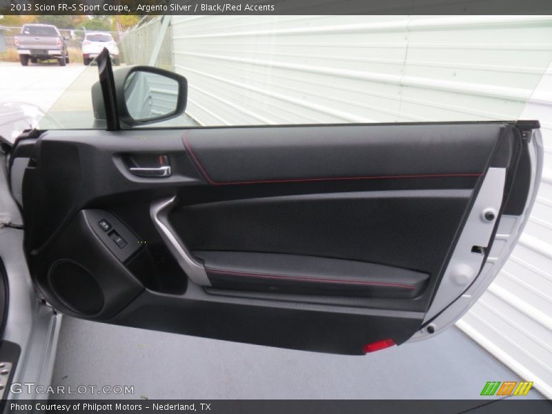 Argento Silver / Black/Red Accents 2013 Scion FR-S Sport Coupe