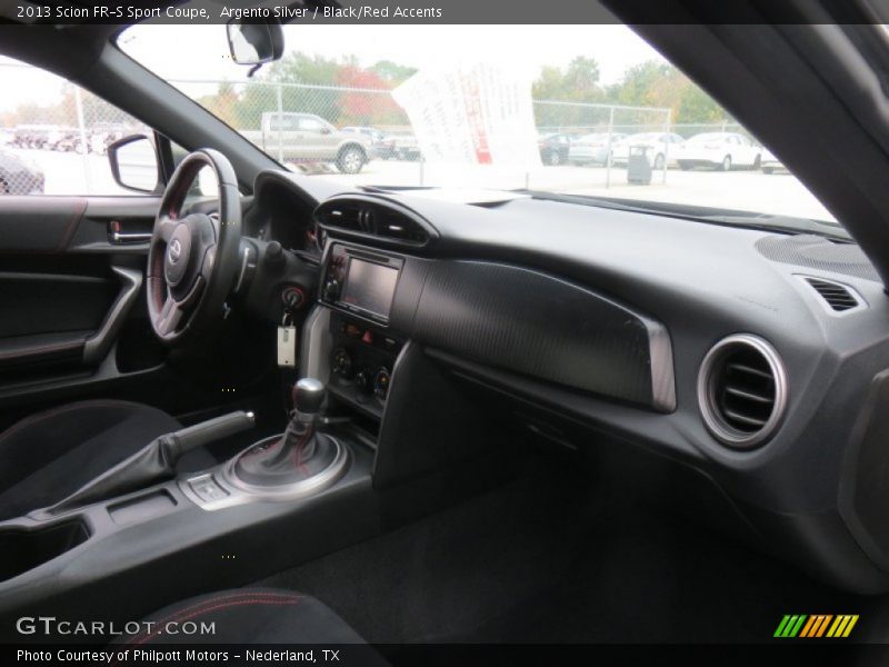 Argento Silver / Black/Red Accents 2013 Scion FR-S Sport Coupe
