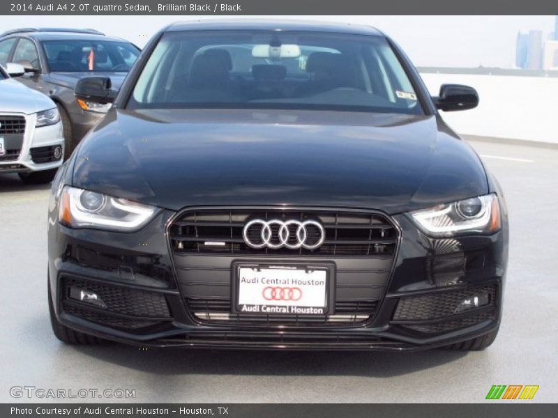 Brilliant Black / Black 2014 Audi A4 2.0T quattro Sedan