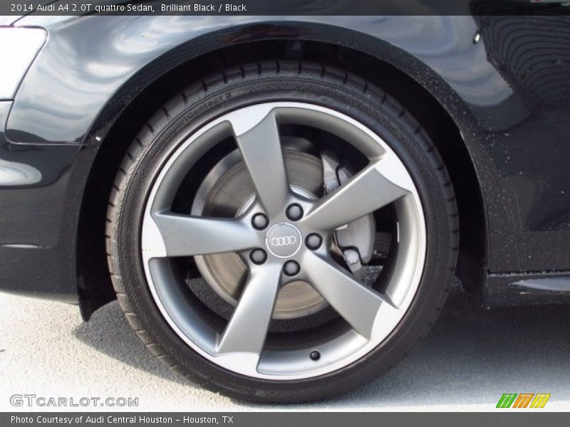 Brilliant Black / Black 2014 Audi A4 2.0T quattro Sedan