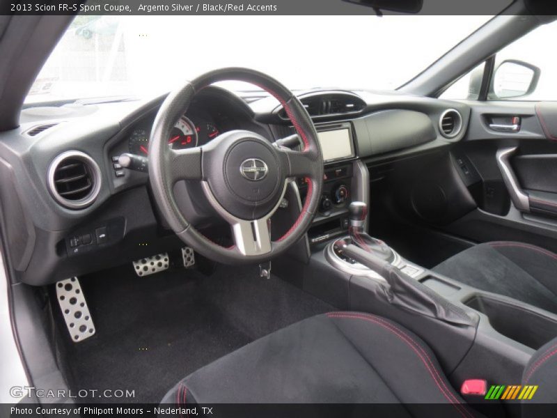 Argento Silver / Black/Red Accents 2013 Scion FR-S Sport Coupe