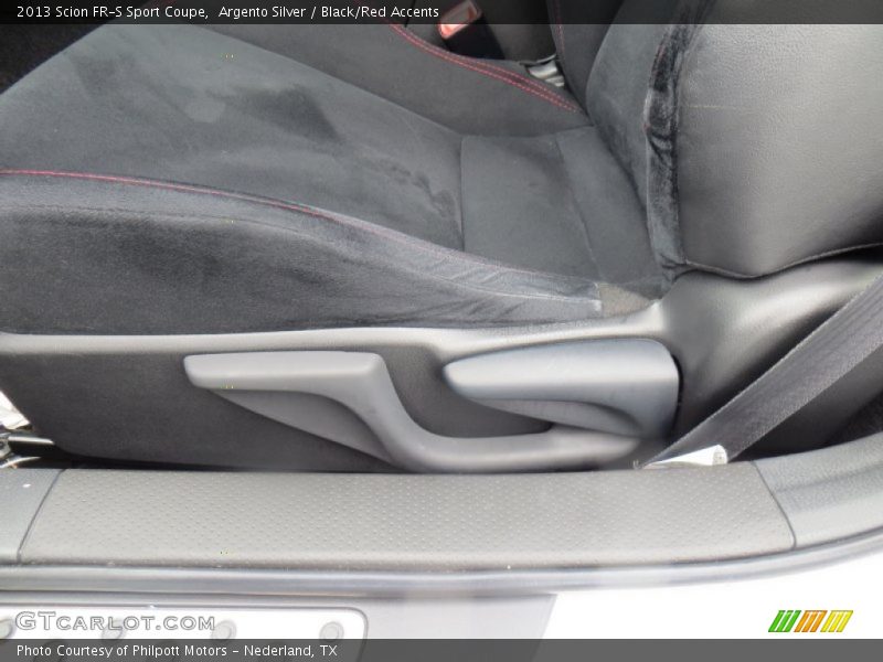 Argento Silver / Black/Red Accents 2013 Scion FR-S Sport Coupe