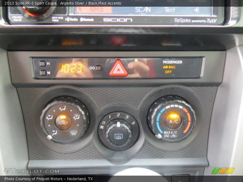 Argento Silver / Black/Red Accents 2013 Scion FR-S Sport Coupe