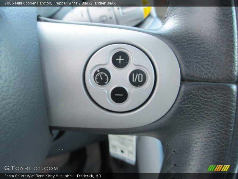 Pepper White / Black/Panther Black 2006 Mini Cooper Hardtop
