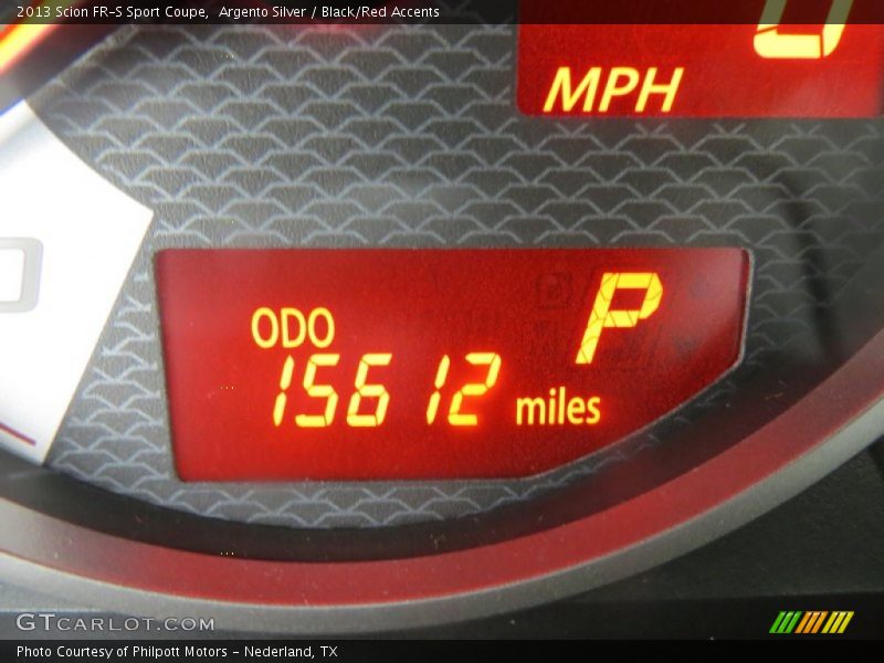 Argento Silver / Black/Red Accents 2013 Scion FR-S Sport Coupe