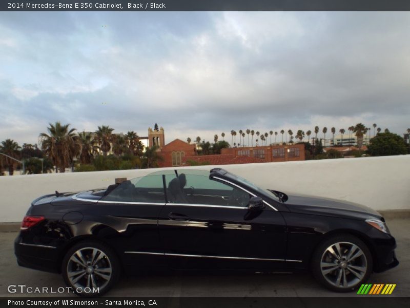 Black / Black 2014 Mercedes-Benz E 350 Cabriolet
