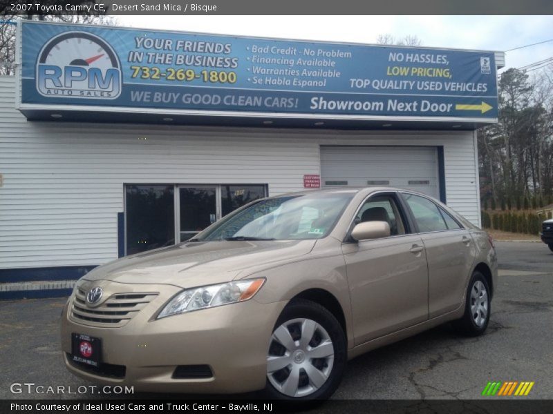 Desert Sand Mica / Bisque 2007 Toyota Camry CE