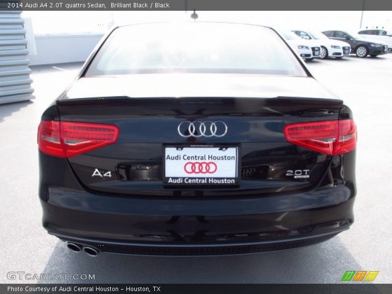 Brilliant Black / Black 2014 Audi A4 2.0T quattro Sedan