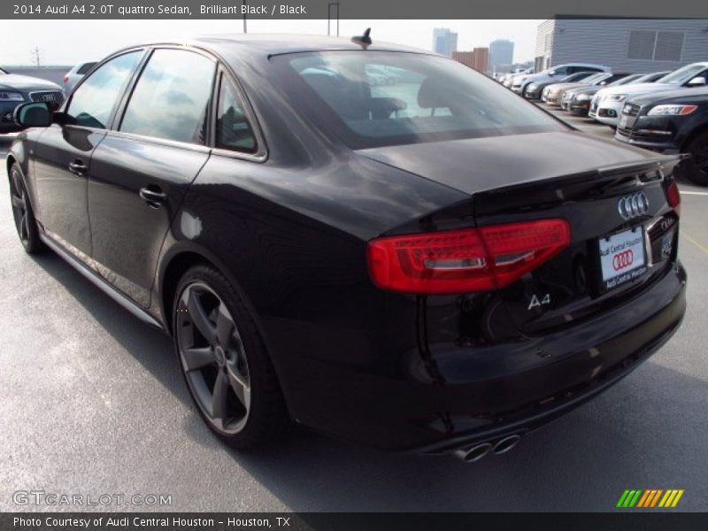 Brilliant Black / Black 2014 Audi A4 2.0T quattro Sedan