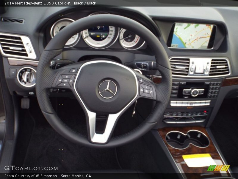 Black / Black 2014 Mercedes-Benz E 350 Cabriolet