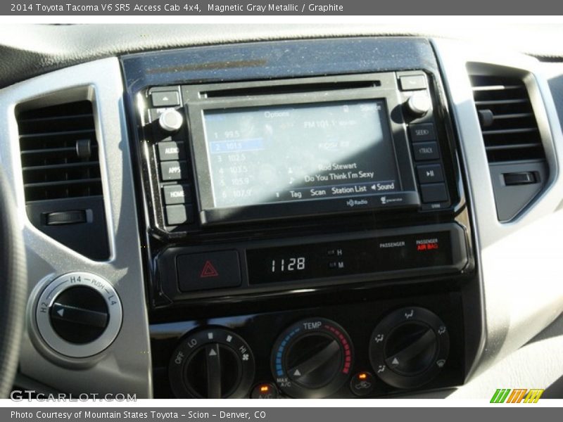 Magnetic Gray Metallic / Graphite 2014 Toyota Tacoma V6 SR5 Access Cab 4x4