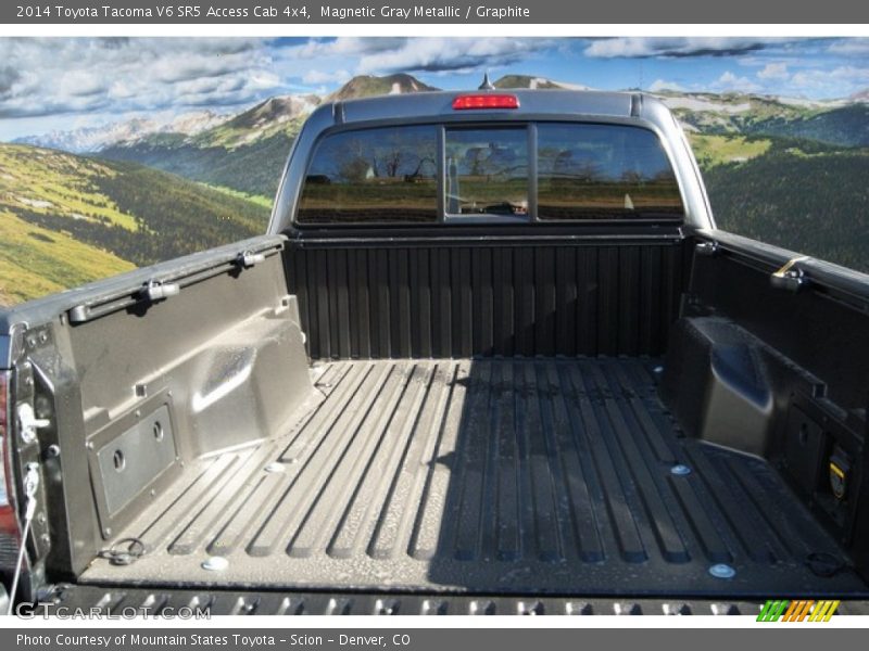 Magnetic Gray Metallic / Graphite 2014 Toyota Tacoma V6 SR5 Access Cab 4x4