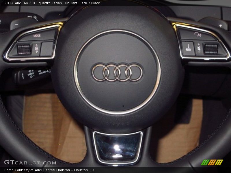 Brilliant Black / Black 2014 Audi A4 2.0T quattro Sedan