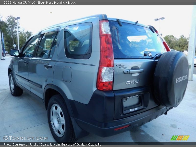 Silver Moss Metallic / Black 2006 Honda CR-V LX