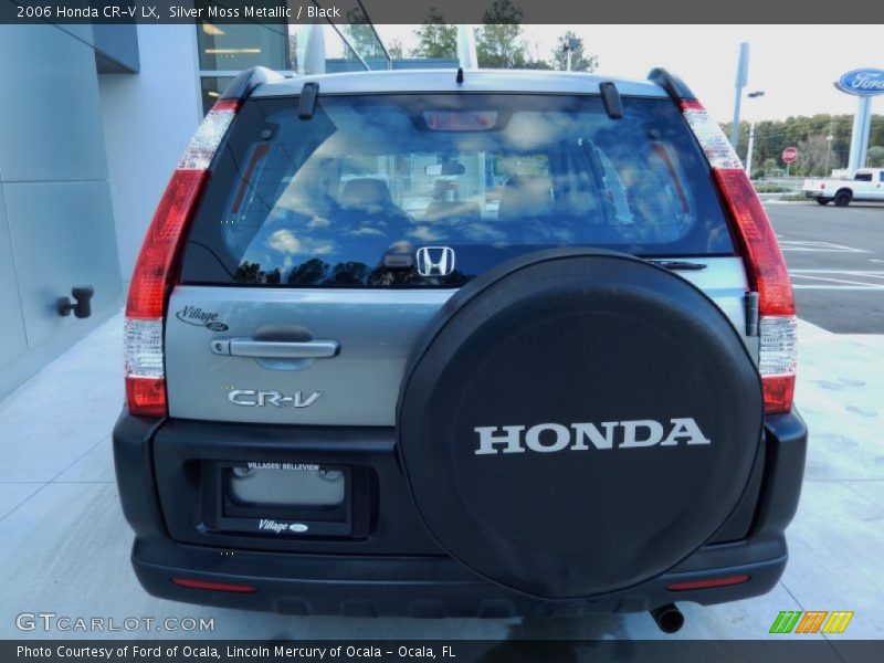 Silver Moss Metallic / Black 2006 Honda CR-V LX