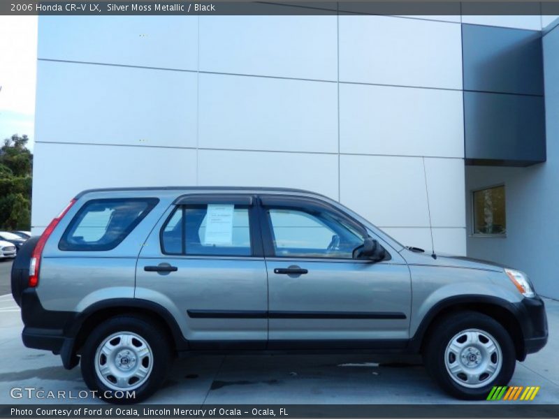 Silver Moss Metallic / Black 2006 Honda CR-V LX