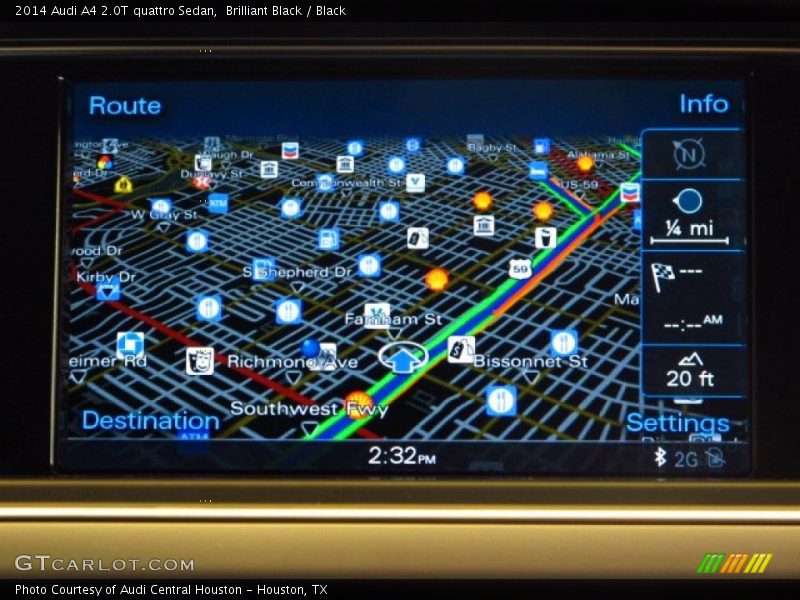 Brilliant Black / Black 2014 Audi A4 2.0T quattro Sedan