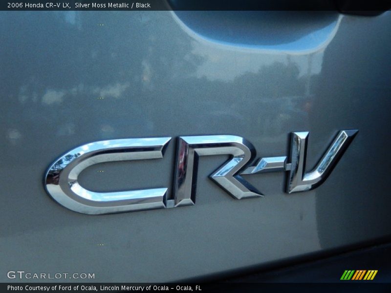 Silver Moss Metallic / Black 2006 Honda CR-V LX