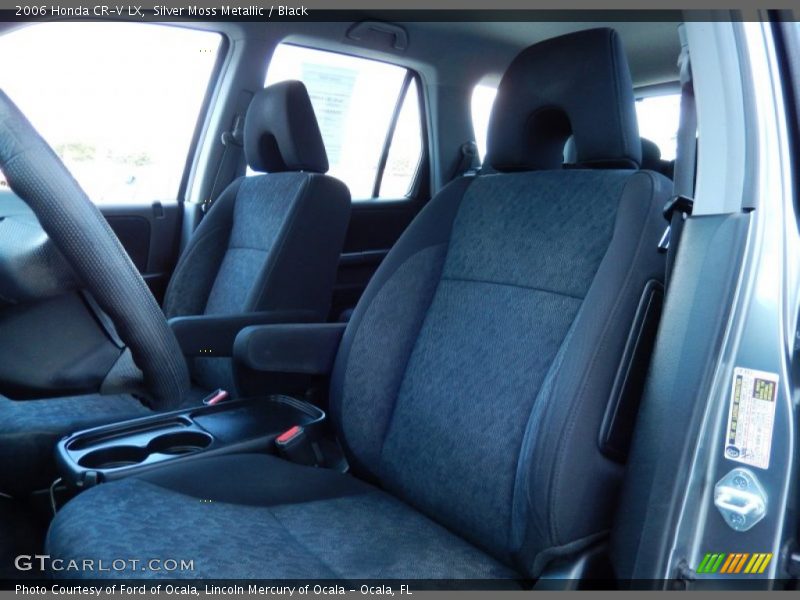 Silver Moss Metallic / Black 2006 Honda CR-V LX
