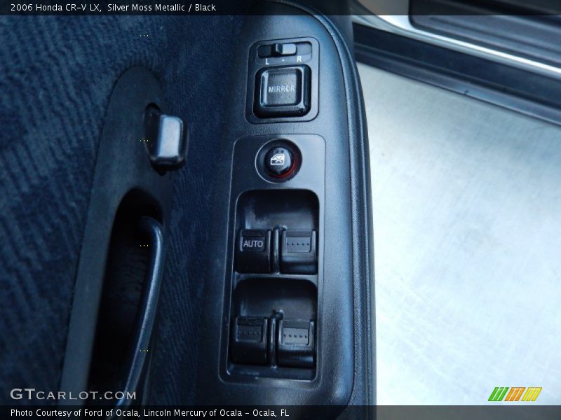 Silver Moss Metallic / Black 2006 Honda CR-V LX