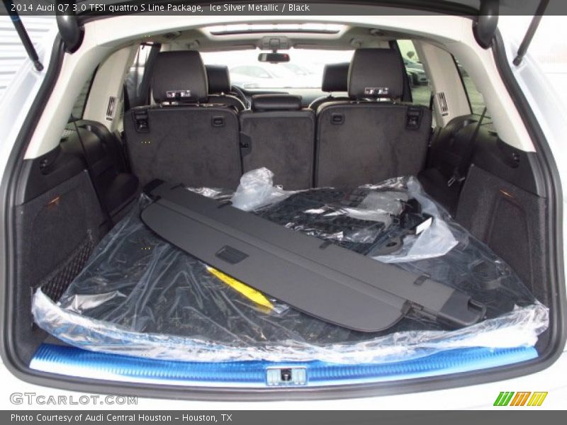 Ice Silver Metallic / Black 2014 Audi Q7 3.0 TFSI quattro S Line Package