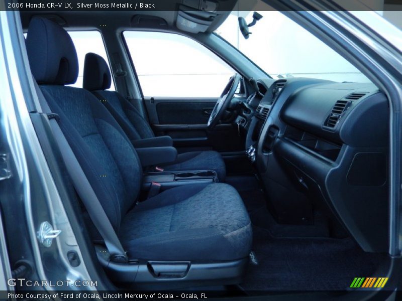 Silver Moss Metallic / Black 2006 Honda CR-V LX