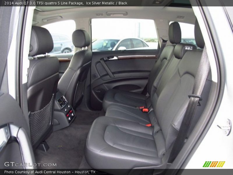 Ice Silver Metallic / Black 2014 Audi Q7 3.0 TFSI quattro S Line Package