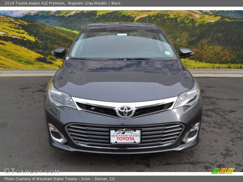 Magnetic Gray Metallic / Black 2014 Toyota Avalon XLE Premium