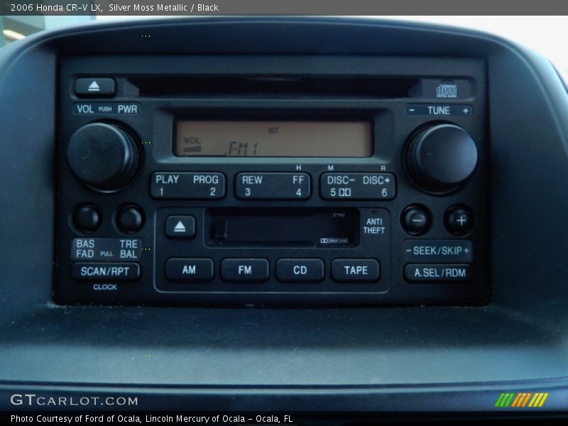 Silver Moss Metallic / Black 2006 Honda CR-V LX