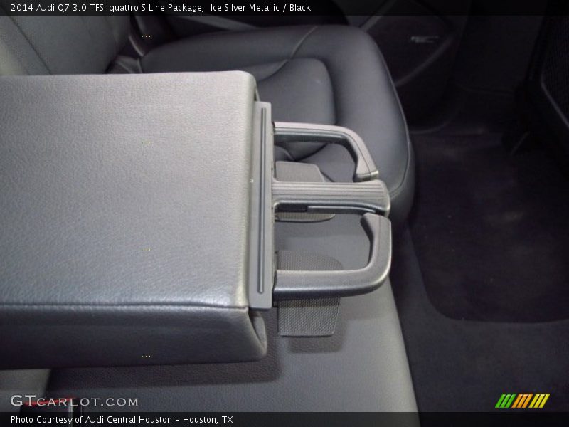 Ice Silver Metallic / Black 2014 Audi Q7 3.0 TFSI quattro S Line Package