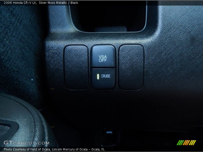 Silver Moss Metallic / Black 2006 Honda CR-V LX