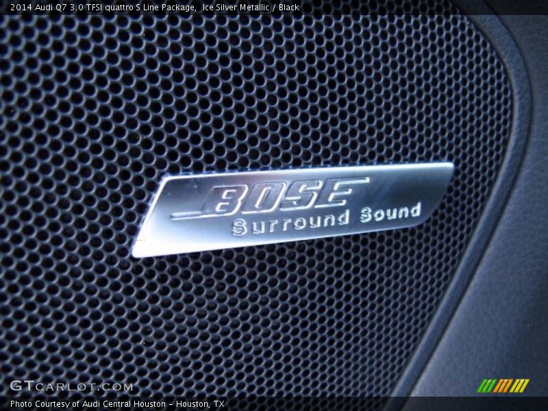 Ice Silver Metallic / Black 2014 Audi Q7 3.0 TFSI quattro S Line Package