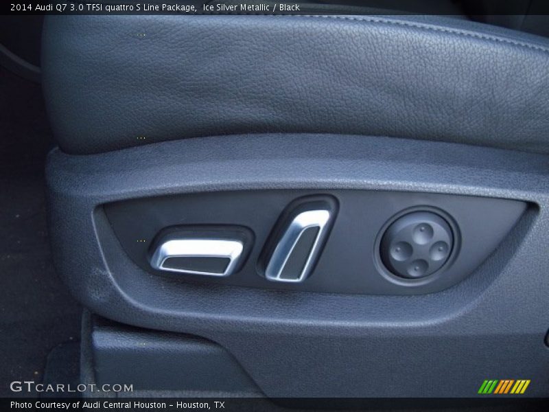 Ice Silver Metallic / Black 2014 Audi Q7 3.0 TFSI quattro S Line Package