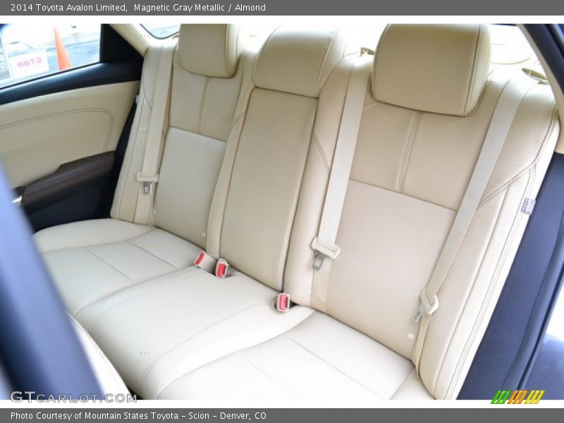 Rear Seat of 2014 Avalon Limited