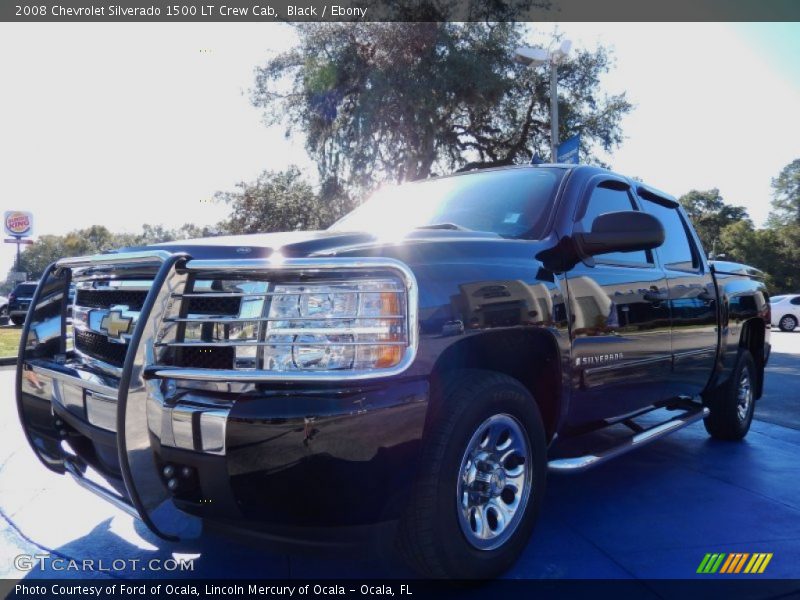 Black / Ebony 2008 Chevrolet Silverado 1500 LT Crew Cab