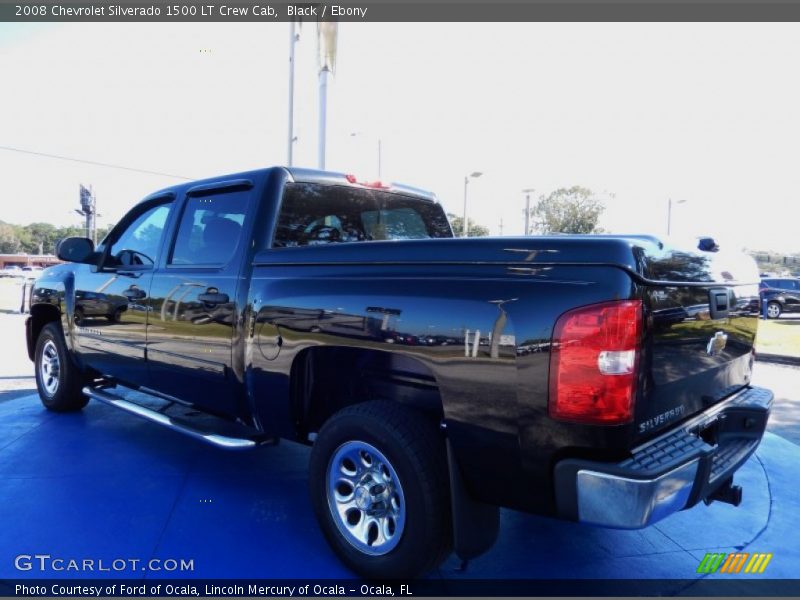 Black / Ebony 2008 Chevrolet Silverado 1500 LT Crew Cab