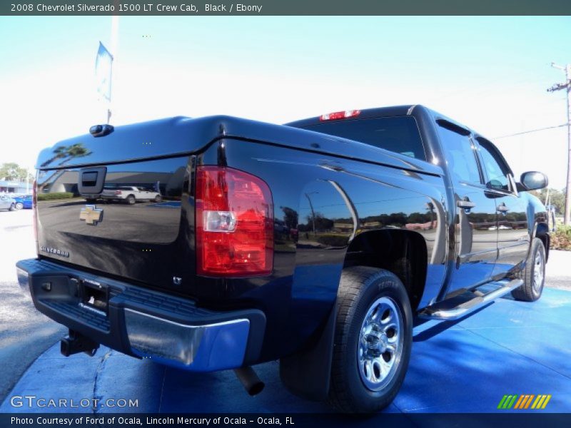 Black / Ebony 2008 Chevrolet Silverado 1500 LT Crew Cab