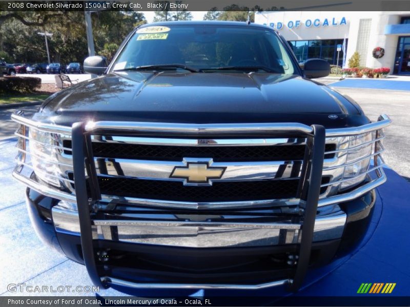 Black / Ebony 2008 Chevrolet Silverado 1500 LT Crew Cab