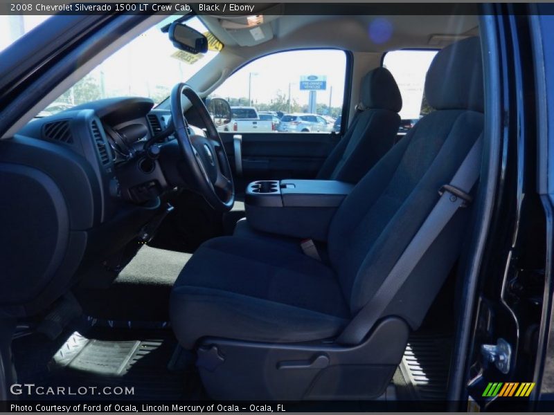 Black / Ebony 2008 Chevrolet Silverado 1500 LT Crew Cab