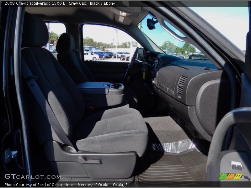 Black / Ebony 2008 Chevrolet Silverado 1500 LT Crew Cab