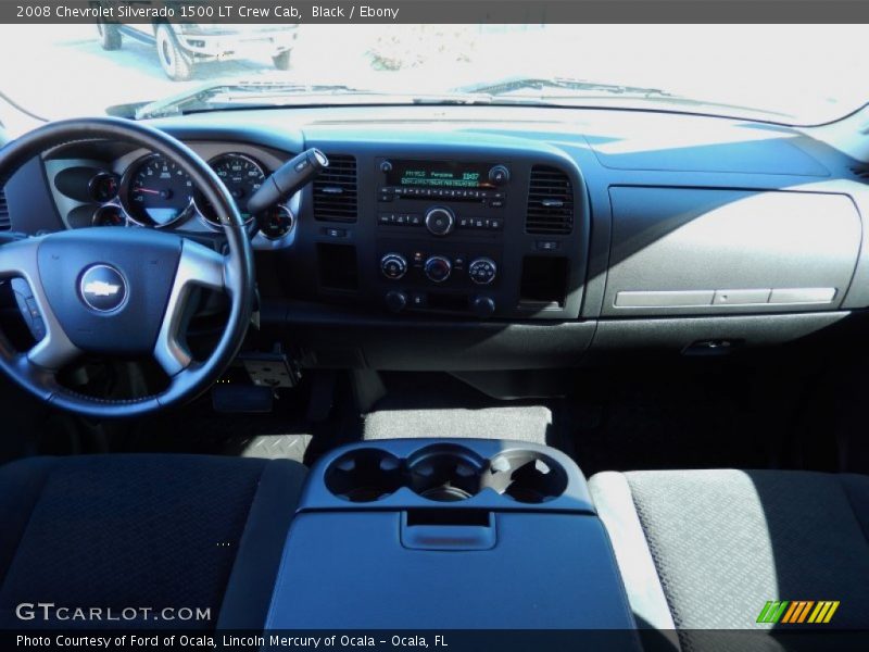 Black / Ebony 2008 Chevrolet Silverado 1500 LT Crew Cab