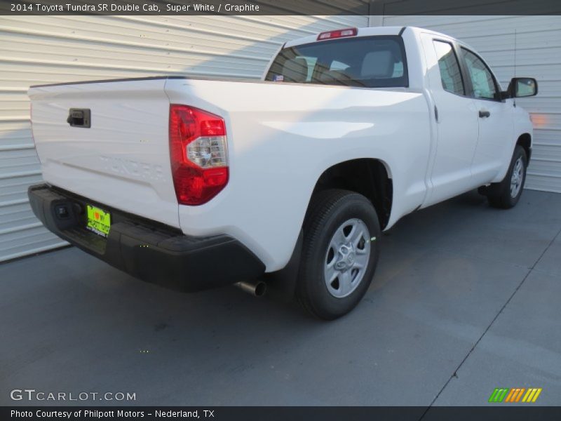 Super White / Graphite 2014 Toyota Tundra SR Double Cab
