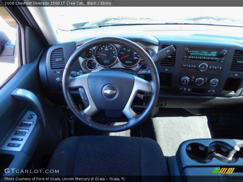 Black / Ebony 2008 Chevrolet Silverado 1500 LT Crew Cab