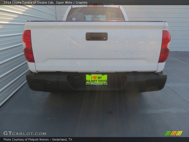 Super White / Graphite 2014 Toyota Tundra SR Double Cab