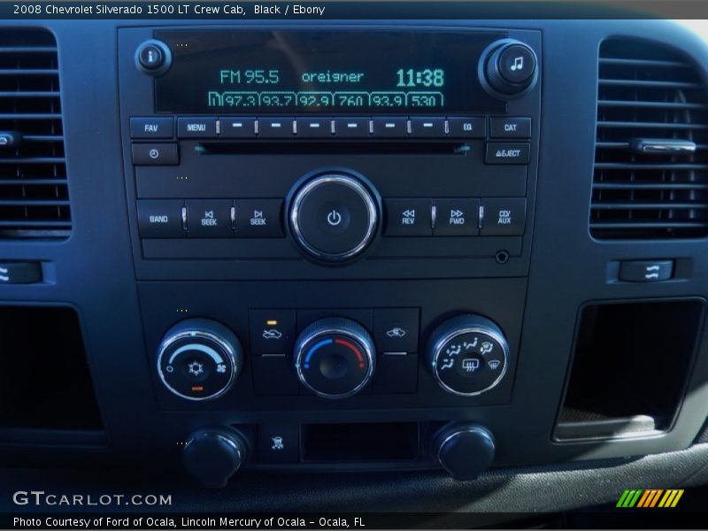 Black / Ebony 2008 Chevrolet Silverado 1500 LT Crew Cab
