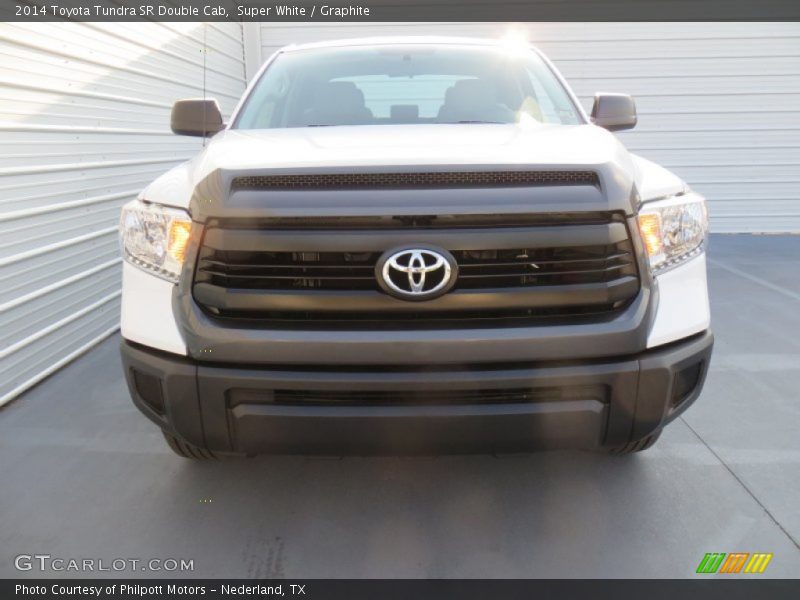 Super White / Graphite 2014 Toyota Tundra SR Double Cab