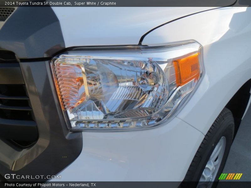 Super White / Graphite 2014 Toyota Tundra SR Double Cab