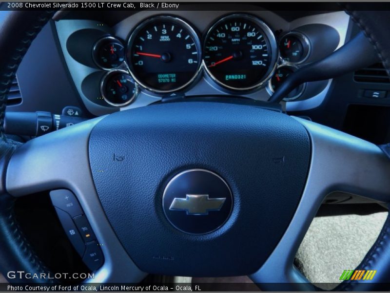 Black / Ebony 2008 Chevrolet Silverado 1500 LT Crew Cab